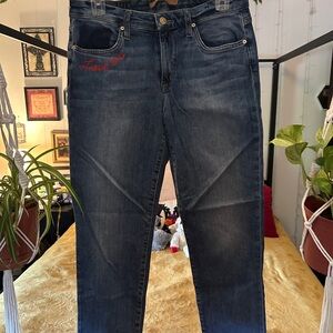 Joe's Jeans Blue Ankle Cropped Denim